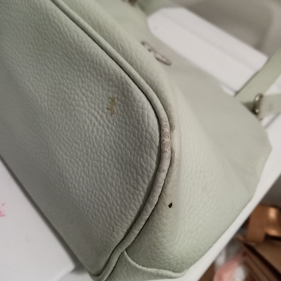 Vtg Mint green shoulder bag - Picture 9 of 10